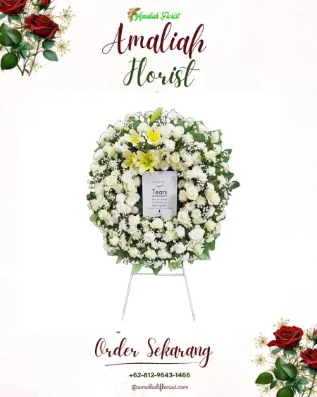 Krans Bunga Duka bumi serpong damai