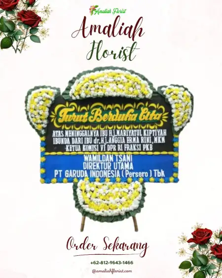 Papan Bunga Duka bumi serpong damai